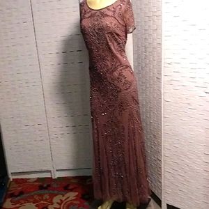 Pisarro Nights Beaded Gown